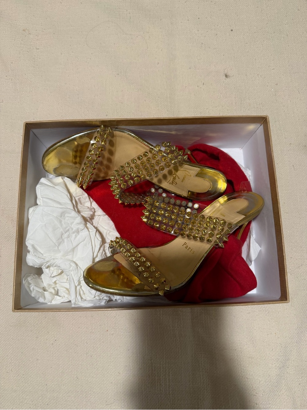 Christian Louboutin Spikes Only Heels